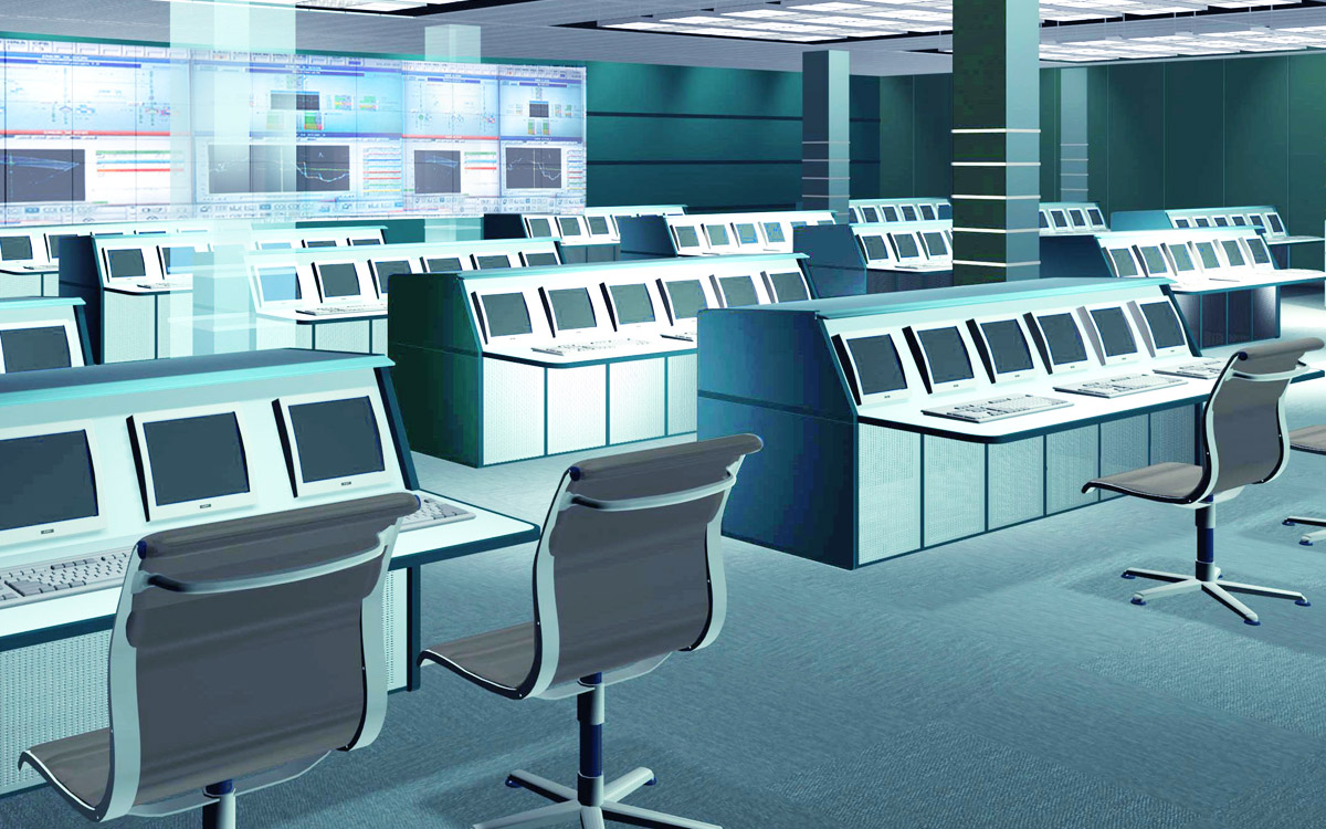 煤礦調(diào)度臺圖片