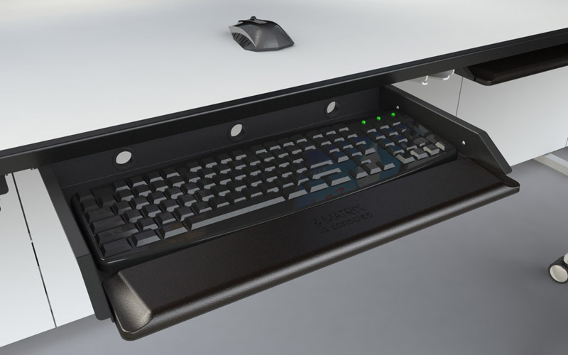 監(jiān)控調度控制臺鍵盤托盤圖片